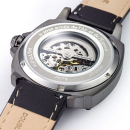 Montre Rafale Solo Display 666037 PILOTE Automatique Cuir Noir