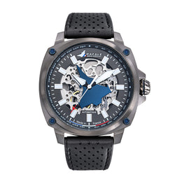 Montre Rafale Solo Display PILOTE Automatique Cuir Noir 666039