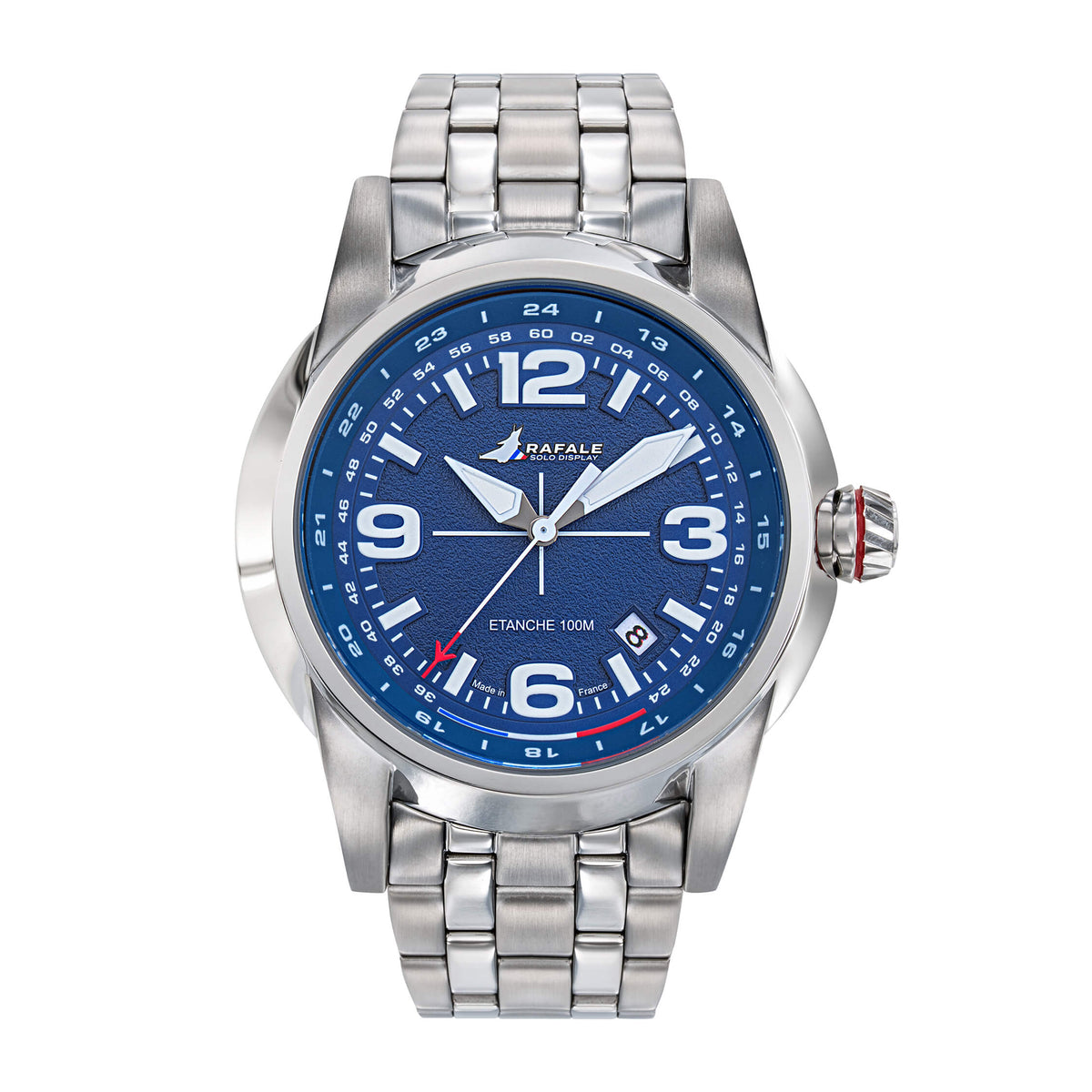Montre Rafale Solo Display 66042 RSD Bleu Acier