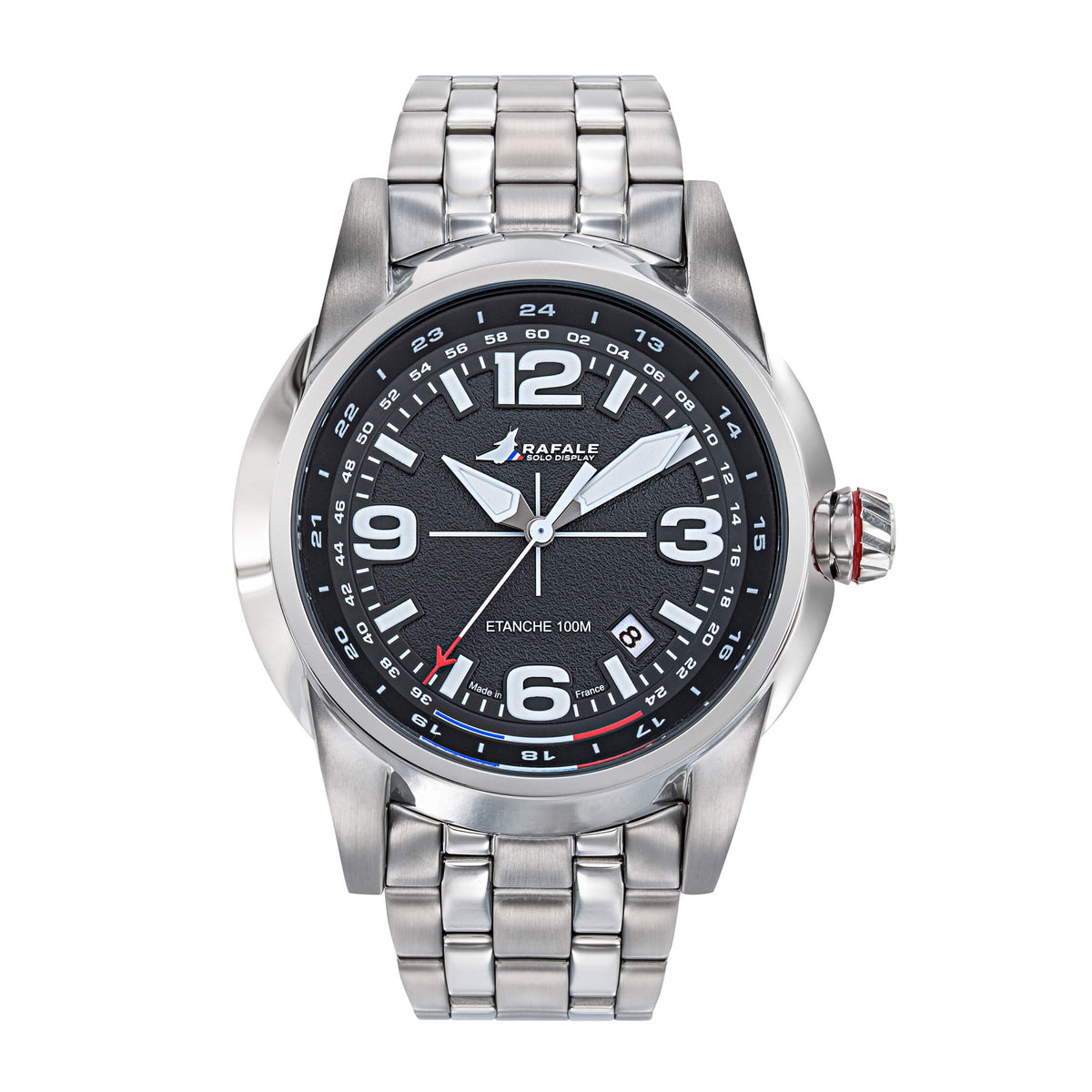 Montre Rafale Solo Display 666043 RSD Noir Acier
