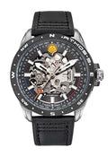 Montre Automatique Cadran et Cuir Noir A5-100PRS-668116
