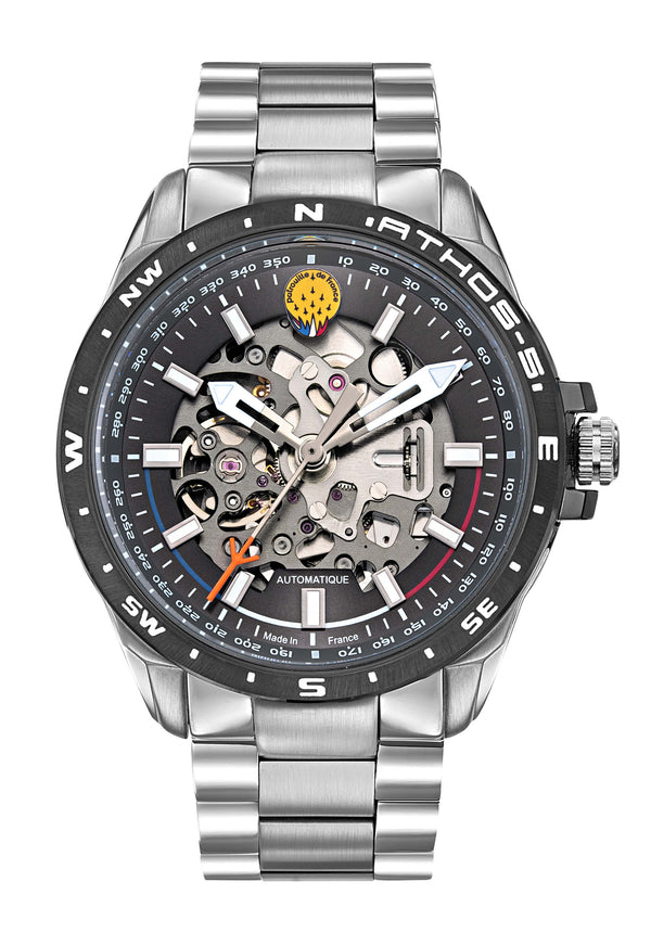 Montre Automatique Acier Cadran Noir A5-100PRS-668117