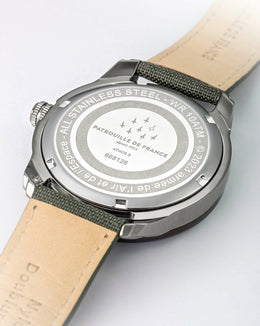 Montre Cadran Kaki Bracelet Tissé Kaki A2-100ID-668126