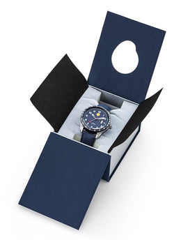 Montre Athos2 668139 Quartz Bleu Bracelet Tissé