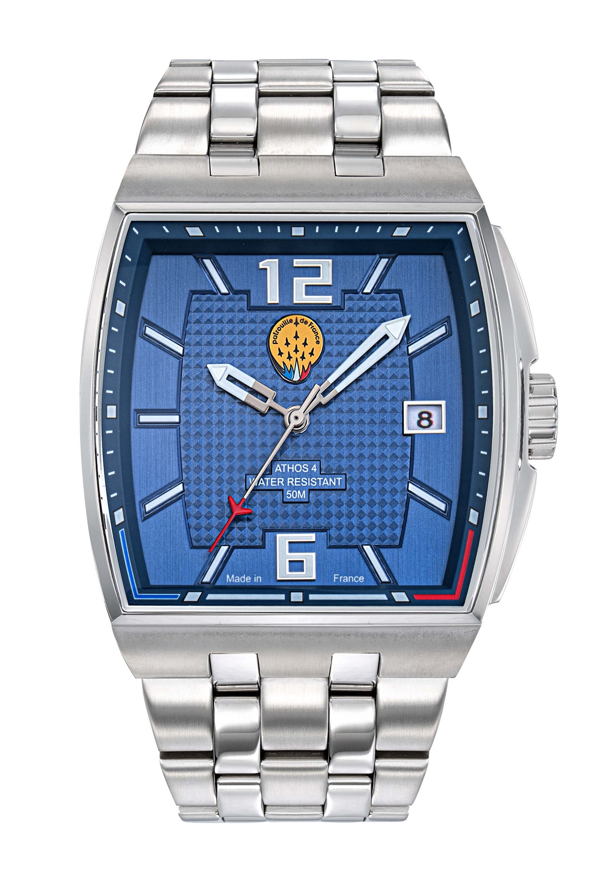 Montre Acier Cadran Bleu A4-100C-668156