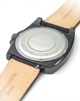 Montre TARMAC 701 668525 Noir Bracelet Tissé