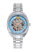 Montre Aviatrice 668801 Automatique Bleu Clair Acier