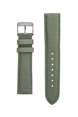 Bracelet Tissé Kaki 20mm