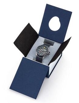 Montre Automatique Cadran et Cuir Noir A5-100PRS-668116