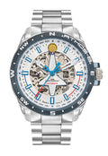 Montre Automatique Acier Cadran Gris Métal A8-100ED-668111