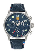 Montre Chronographe Cadran et Bracelet Bleus A7-100EG-668136