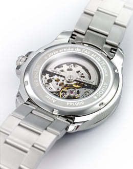 Montre Automatique Acier Cadran Bleu Clair A8-100ED-668144