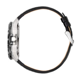 Montre Automatique Cadran et Cuir Noir A5-100PRS-668116